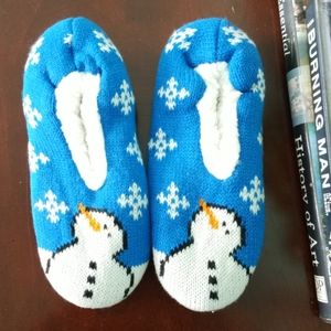 Snowman slippers !!BRAND NEW!!